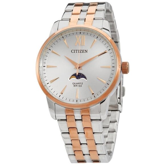 NWT Citizen Fashion Men's Quartz Steel Authentic Watch - Picture 1 of 3